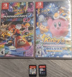 Nintendo Switch Games Mario Kirby