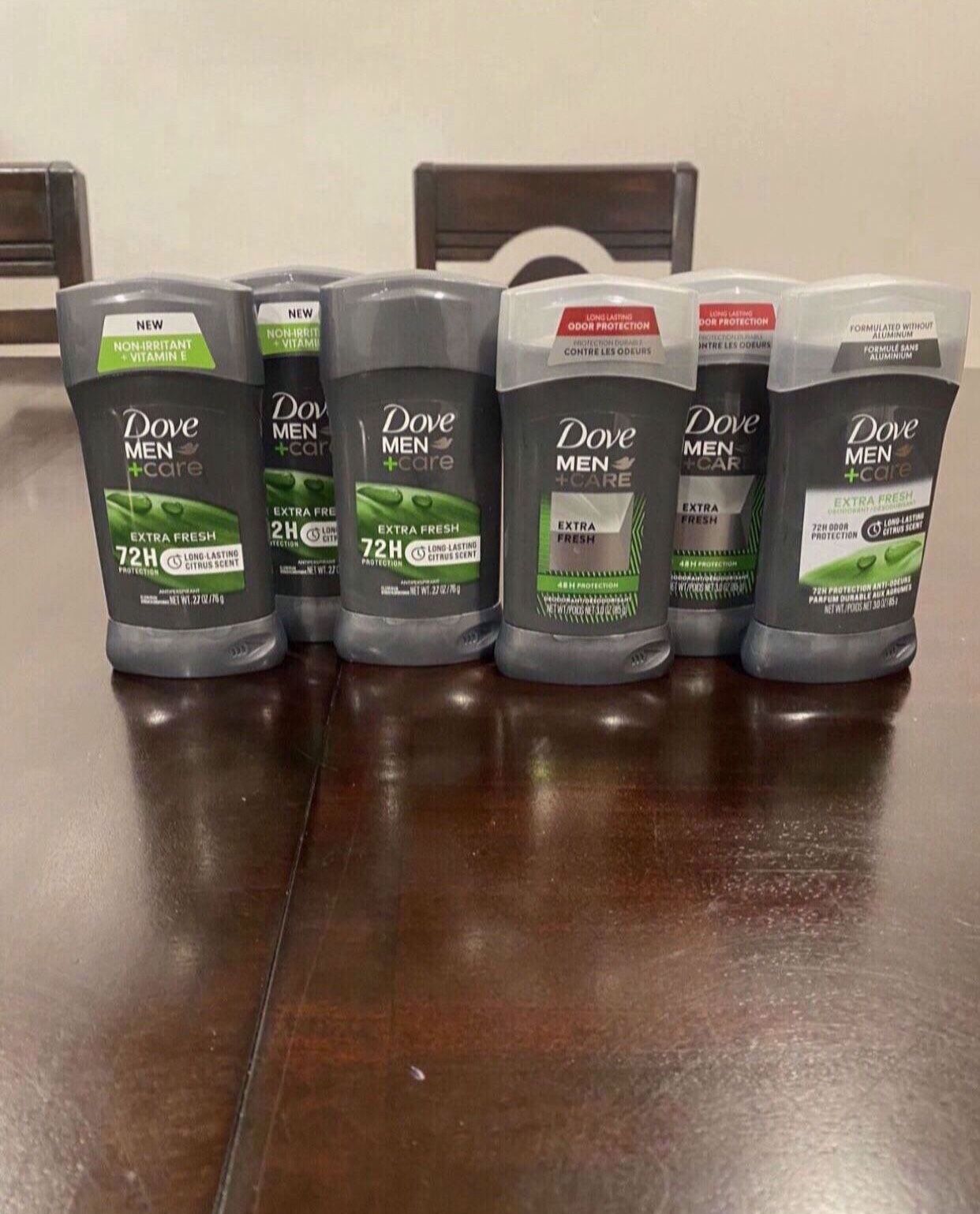 Dove Men + Care Extra Fresh Antiperspirant Bundle $24 Firm For All