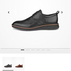 Men's Leather Derby Shoe ECCO St.1 Hybrid