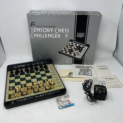 Sensory Chess Challenger Electronic Vintage 