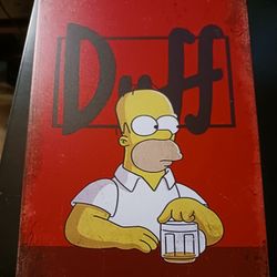 The Simpsons Homer  Tin Decor $5