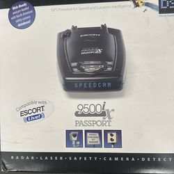 Escort speed detector
