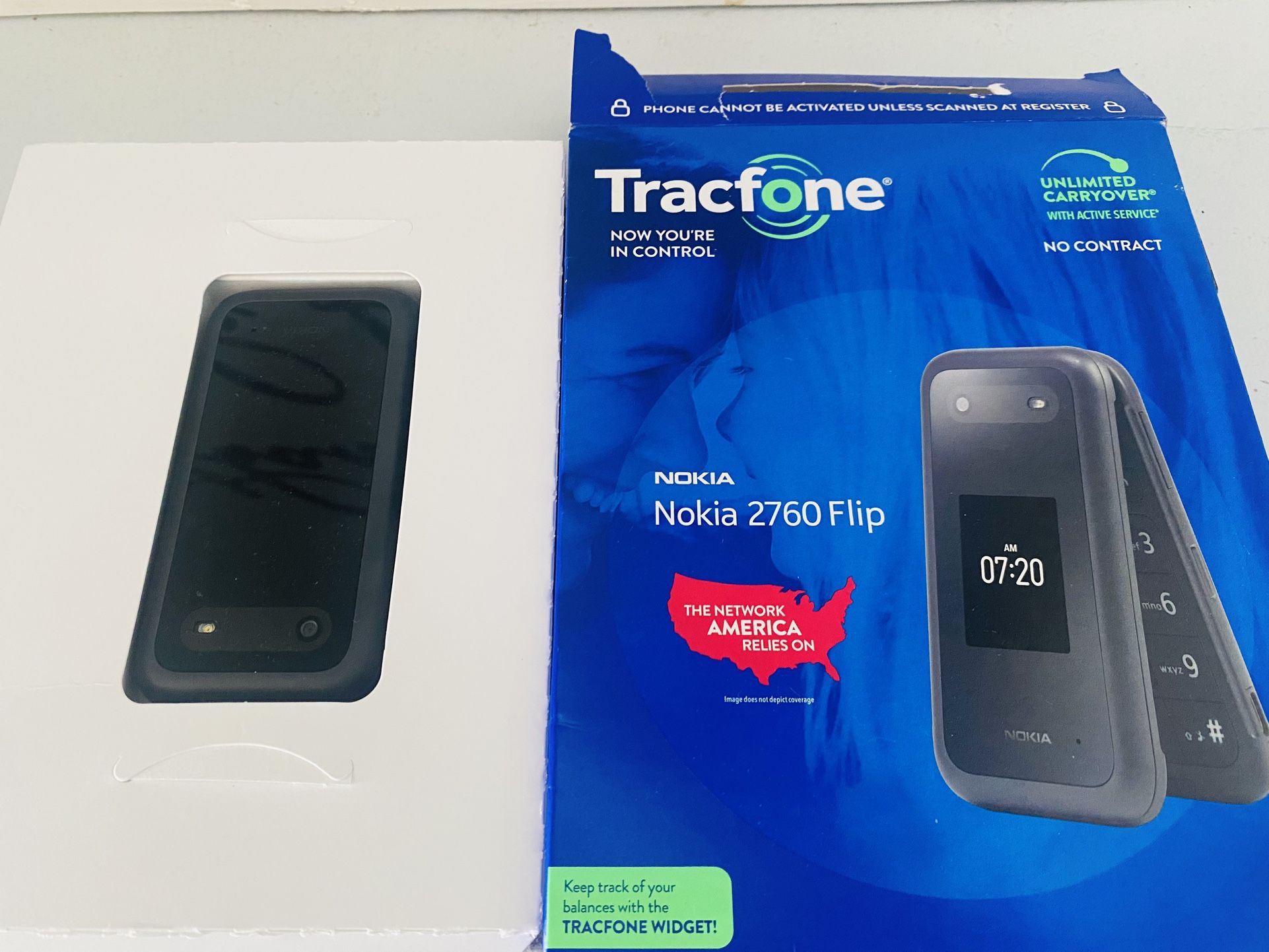Trac Phone Nokia 2760 Flip Phone