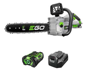 E-GO 16” Cordless Chain Saw with Battery and Charger