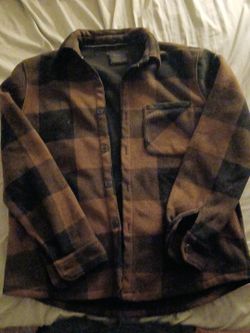 Nomad By Craft Flow Men's Buff Plaid Sweatshirt Oversized Medium