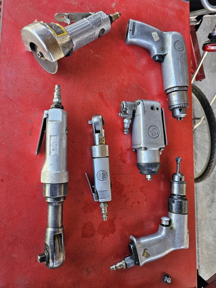 Air Power Wrenchs Tools 6 Set