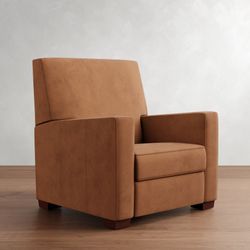 [NEW] Pottery Barn Ashby Recliner|Caramel 