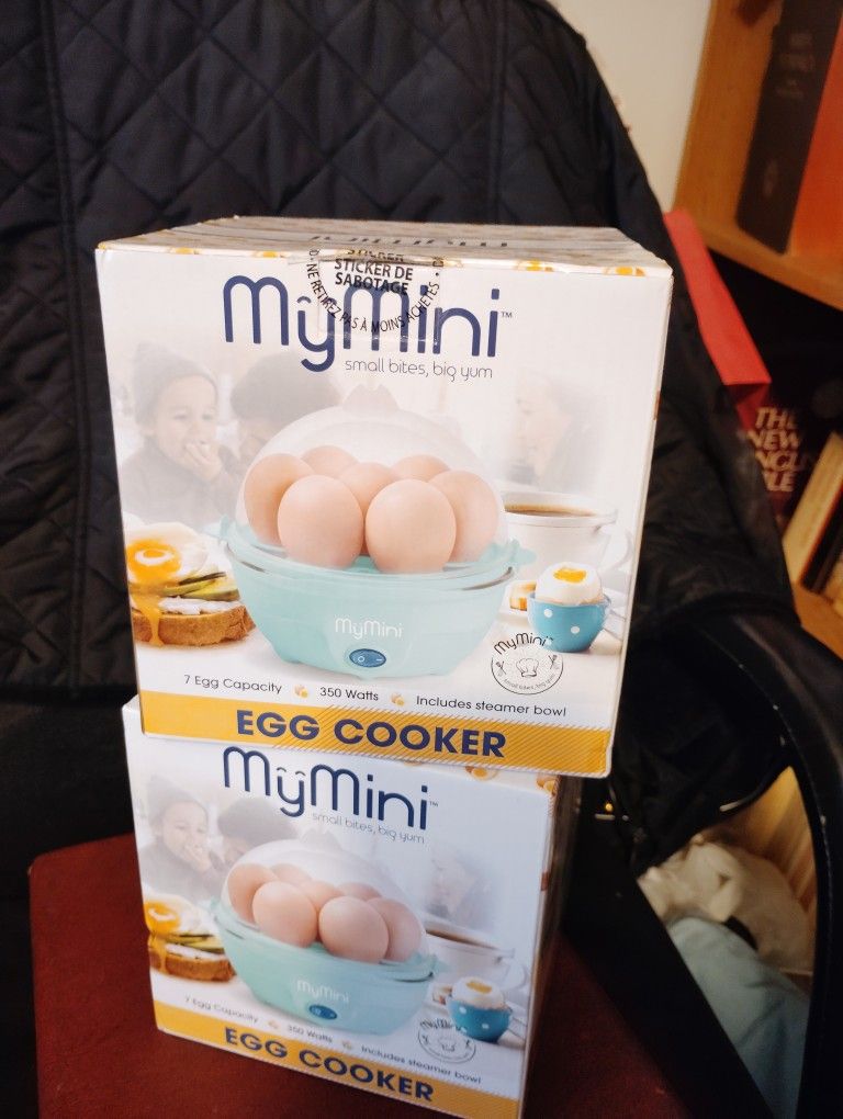 MyMini Egg Cooker 7 Egg Capacity 350 Watts