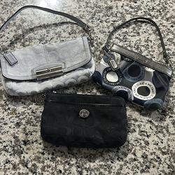 Coach Wristlet Wallet Bundle