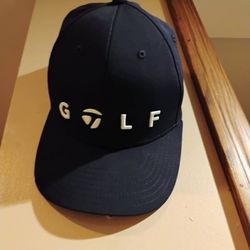 Dark Blue Lifestyle Adjustable TaylorMade "Golf" Logo One Size Fits All Snapback Trucker Cap