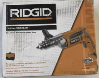 RIDGID R7111 8-Amp 1/2" 13mm Heavy Duty Variable Speed Reversible Drill s1