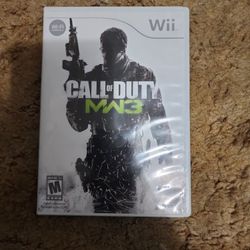 Modern Warfare 3 Wii