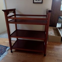 Wooden Changing Table 