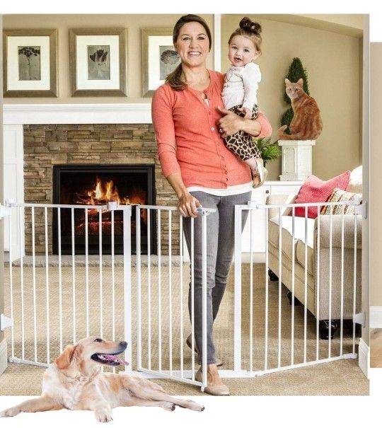 Baby. Pet Extra Wide Safety Gate