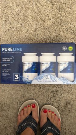 GE refrigerator Water Filters -Fits GE MWF for system model #PL-100