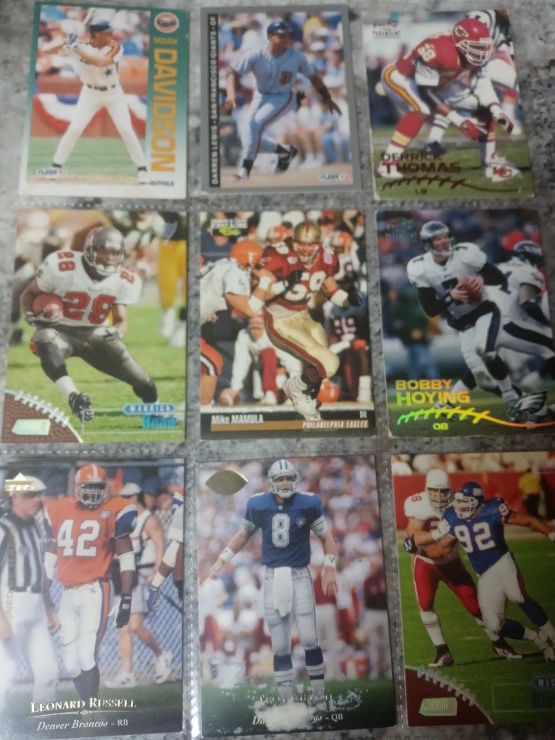 Got Alot Of Sports Cards Of Hockey , Baseball , Football , Basketball Let Me Know What You Looking For Might Have It.