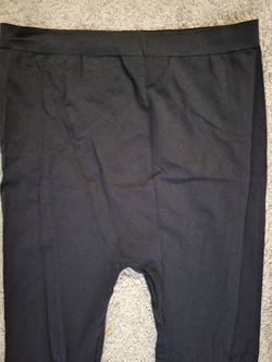 Black maternity leggings