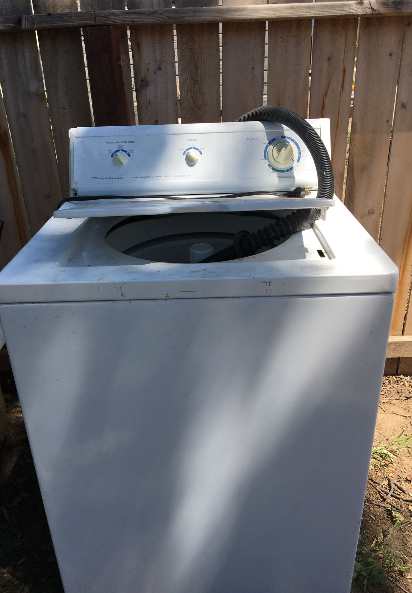 Frigidaire washing machine