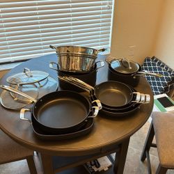All Clad 13 Piece Professional Pot And Pan Set