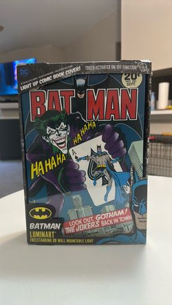 Batman illuminated light