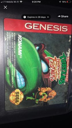 Turtles Tournament Fighters Genesis