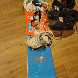 Snowboard And Boots For Sale $200
