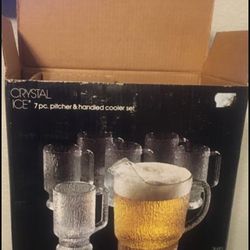 Vintage Pitcher And Mug Set ( NEW )