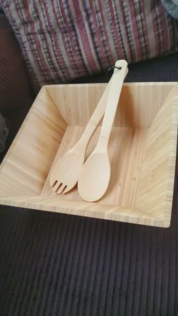 Salad Wood Bowl