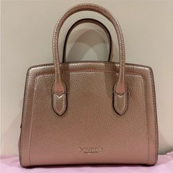 Kate spade Knott Metallic Mini Satchel