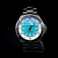 Breitling Superocean 44MM Turquoise Dial Steel Bracelet (A17376) 