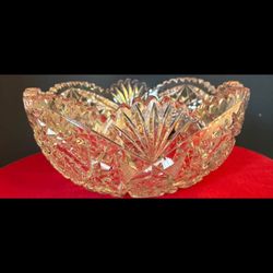 Antique Crystal Bowl