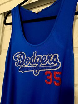 Los Angeles Dodgers #35 Maxi Long Dress