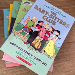4 Baby Sitters Club Books 