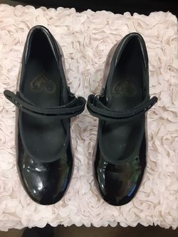 Black Patent Leather Tap Shoes