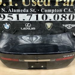 2002-2005 BMW 7 Series Trunk Lid OEM