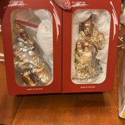 Made In Poland Glass Ornaments 