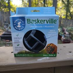 Muzzle - Baskerville - Size 4 Large For Dogs Never Worn