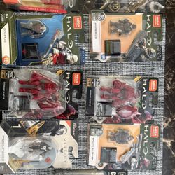 Halo Mega Construx Heroes Series Figures