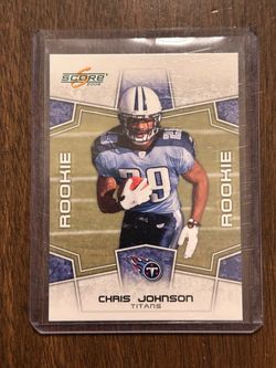 2008 Chris Johnson Rookie Card