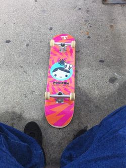Pom Pom Skateboard