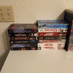 DVD/VHS/PS2 COLLECTION BUNDLE 