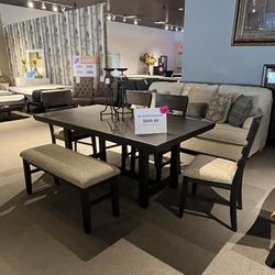 Table 4 Chairs And Bench 