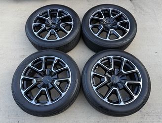 22” Chevy Tahoe RST Silverado LTZ Suburban Z71 Wheels Rims Tires