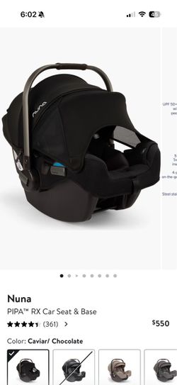 Nuna PIPA RX Car Seat & Base