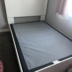 Full Size Low Profile Box Spring And Bed Frame 