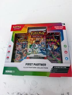 🔥 Pokémon First Partner Illustration Collection – Series 1 🔥