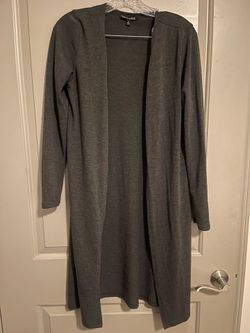 Grey cardigan