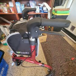 Planet Walk Folding Rollator Walker – Lightweight & Easy to Use