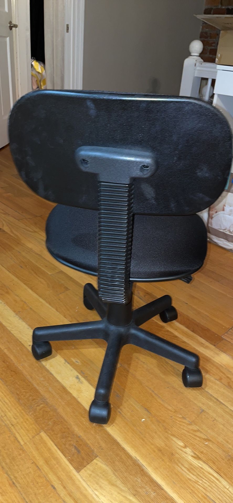 Black Adjustable Swivel Chair
