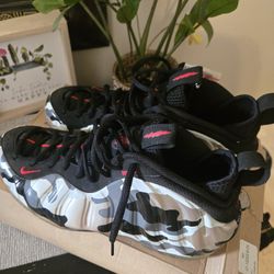 Size 11.5 - Brand New Nike Air Foamposite One PRM Fighter Jet $180.00